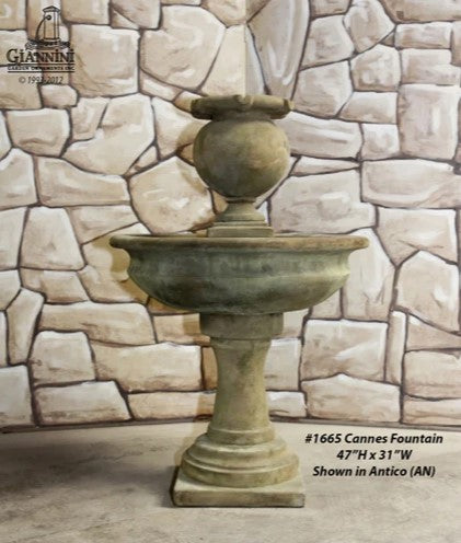 Giannini Garden Cannes Fountain