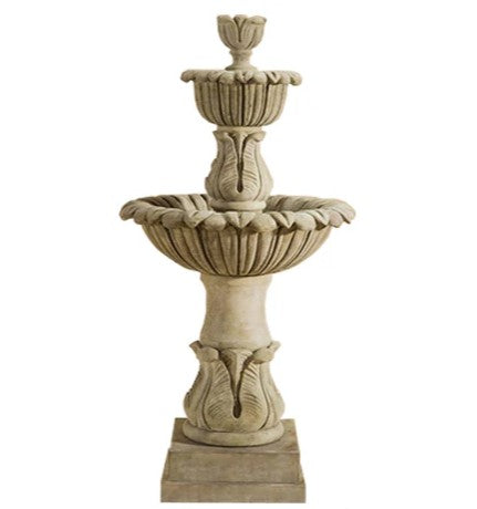 Giannini Garden Calanthia Two Tier Fountain