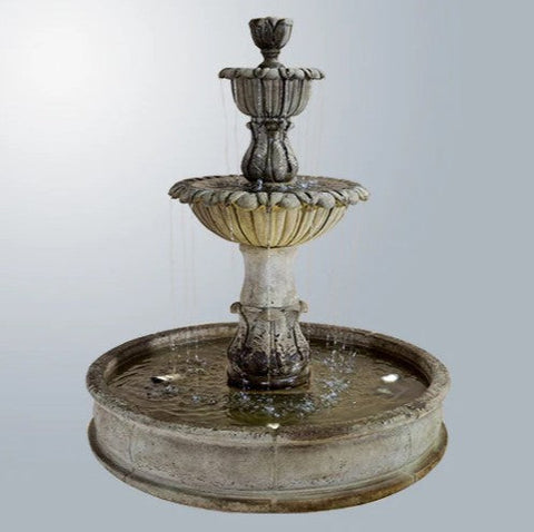 Giannini Garden Florica Althum Pond Fountain