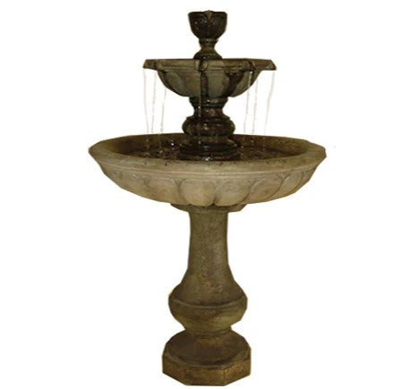 Giannini Garden Vicentina Two Tier Fountain