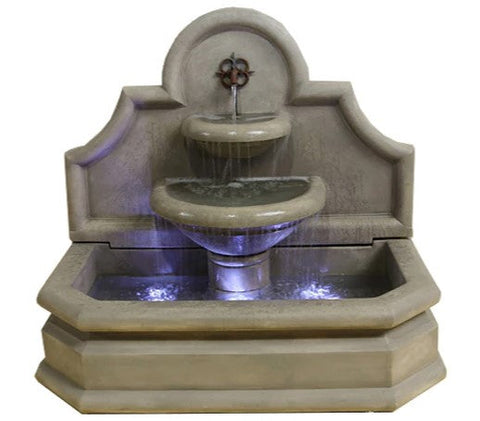 Giannini Garden Chantal Wall Fountain For Spouts
