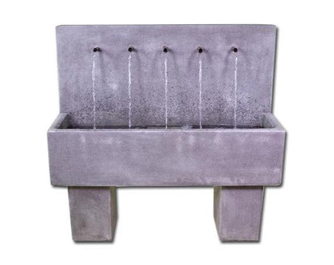 Giannini Garden Penta Wall Fountain Tall