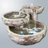 Thumbnail for Giannini Garden Basalt Triple Cascade Fountain