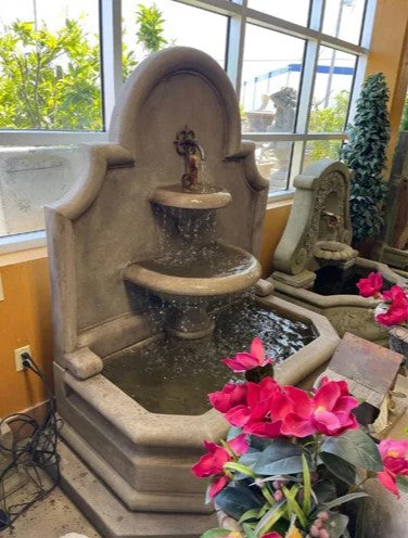 Giannini Garden Grand Venasque Wall Fountain