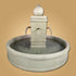 Thumbnail for Giannini Garden Napa Round Pond Fountain with Copper Spouts