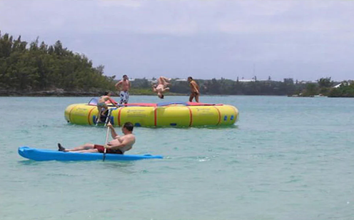 Island Hopper 25 Giant Jump Water Trampoline