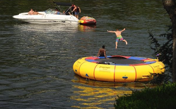 Island Hopper 20 Acrobat Water Trampoline