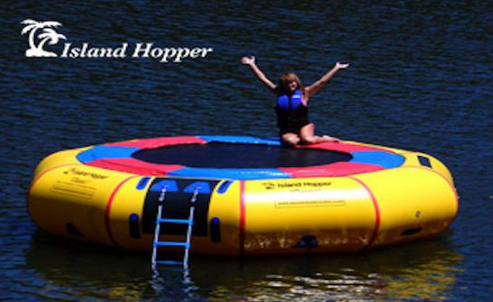 Island Hopper 15 Classic Water Trampoline