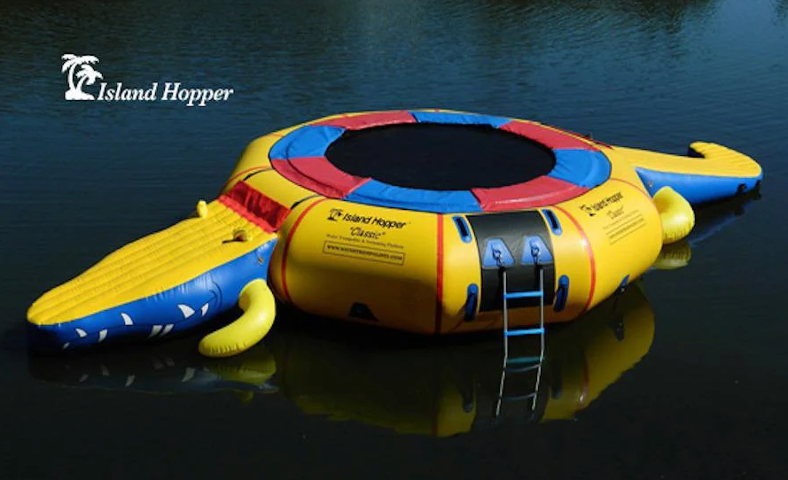 Island Hopper 15 Classic Water Trampoline