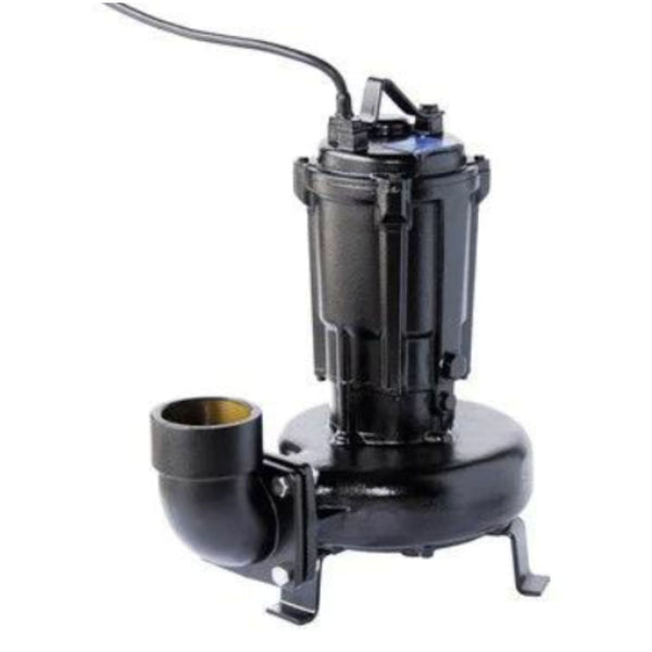 ShinMaywa CNL Cast Iron Submersible Pond Pump Plain White Background