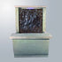 Thumbnail for Slate Water Wall with Bench With Gray Gradient Background