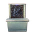 Thumbnail for Slate Water Wall with Bench With Plain White Background