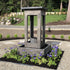 Thumbnail for Smooth Center Rain Fountain with Column and Square Basin