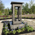 Thumbnail for Smooth Center Rain Fountain with Column and Square Basin