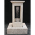 Thumbnail for Smooth Center Rain Outdoor Fountain - Tall with Column With Dark Background