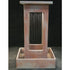 Thumbnail for Smooth Curtain Rain Outdoor Fountain With Square Basin With Dark Background