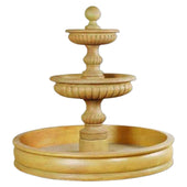 Sparta Pond Outdoor Fountain With Plain White Background