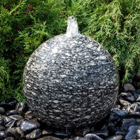 Thumbnail for Speckled Granite Sphere Stone Fountain