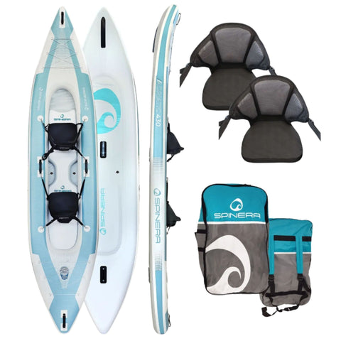 Spinera Adriatic 430 Inflatable Kayak Complete Set