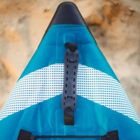 Spinera Hybris 500 Inflatable Kayak Close-Up Of Nose Tip And Handle