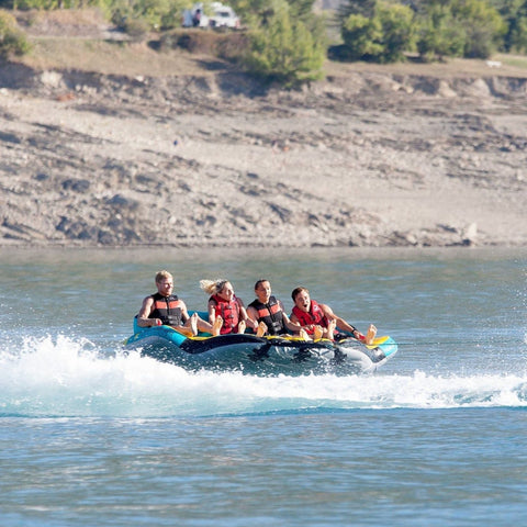 Spinera Just Fun 4 Four People Enjoying Thrilling Water Tubing