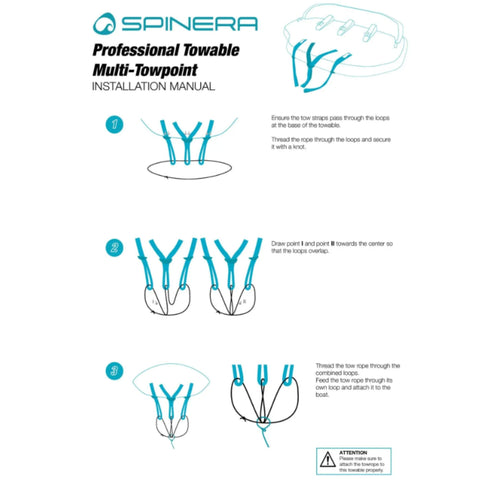 Spinera Just Fun 4 Person Towable Instruction