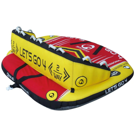 Spinera Lets Go 4 Person Towable Side View Facing Right