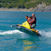 Thumbnail for Spinera Lets Go 4 Person Towable With Four People Enjoying The Ride On Waves