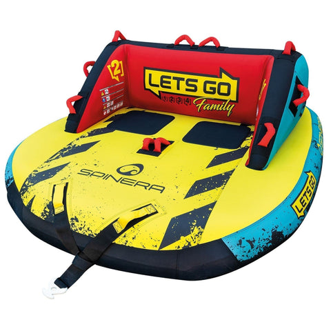 Spinera Lets Go Family 4 Towable Slightly Angled Side View