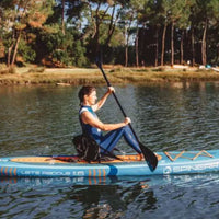 Thumbnail for Spinera Lets Paddle 11 6 Paddle Board With A Woman Paddling on Calm Water