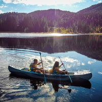 Thumbnail for Spinera Molveno 410 With A Couple Paddling Calmly On A Mountainous Lake