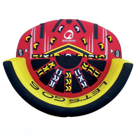 Spinera Professional Lets Go 6 Person Towable Top View