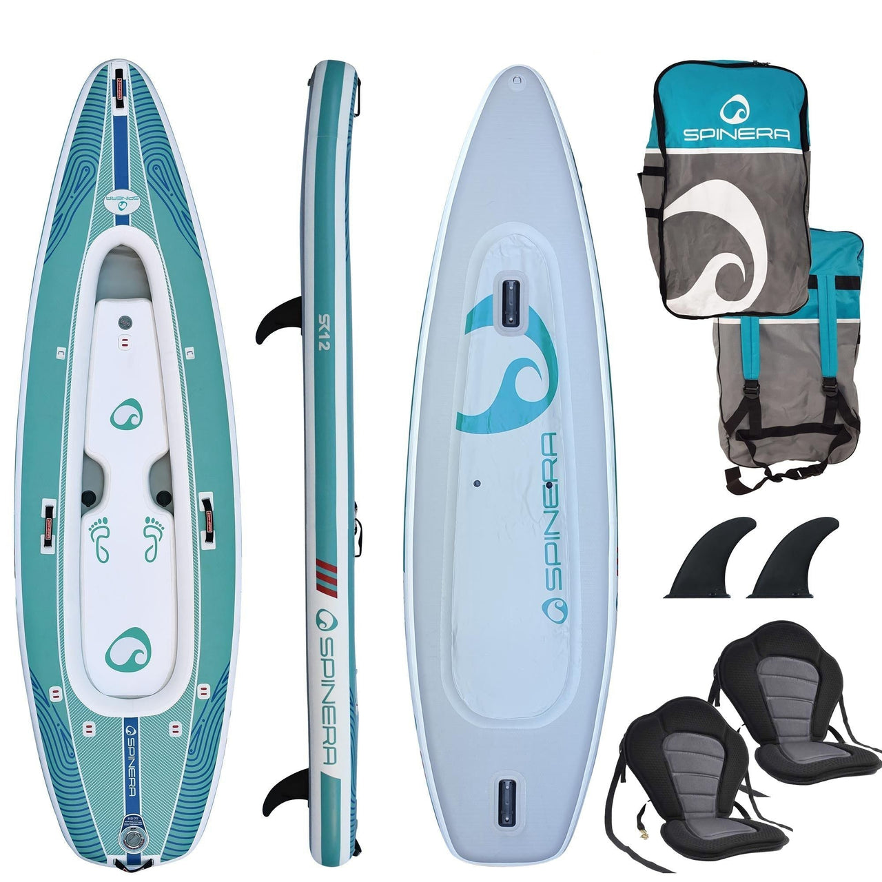 Spinera SUP Kayak SK12 Inclusions or Set