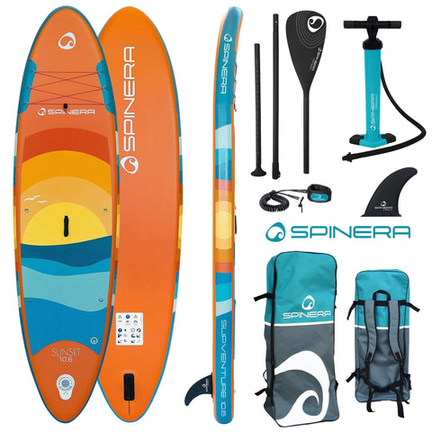 Spinera SUP Supventure Sunset 10.6 Inclusions or Complete Set