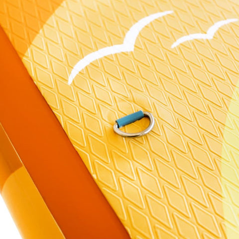 Spinera SUP Supventure Sunset 10.6 With A Close-Up of Diamond Pattern and D-ring