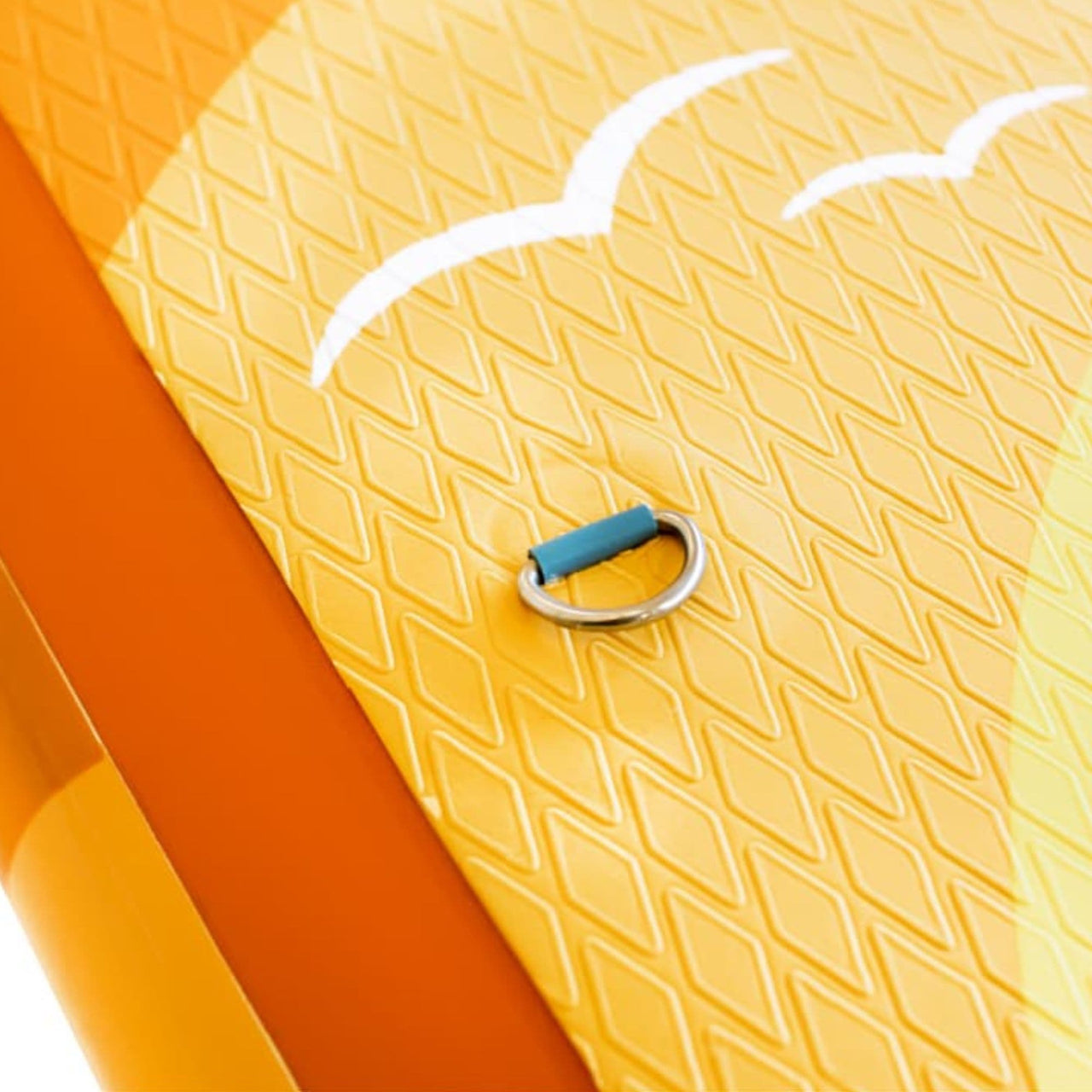 Spinera SUP Supventure Sunset 10.6 With A Close-Up of Diamond Pattern and D-ring
