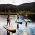Thumbnail for Spinera Sun Light 10.2 Paddle Board With a Group Paddling Together Amidst Forested Hills