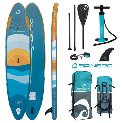 Spinera Supventure Sunrise 12 Paddle Board Inclusions or Complete Set