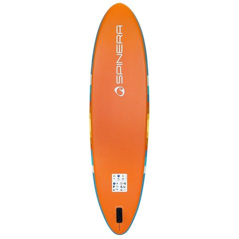Spinera Supventure Sunset 10.6 Paddle Board Back View