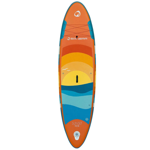 Spinera Supventure Sunset 10.6 Paddle Board Front View