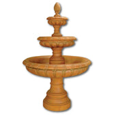 Talenti Three Tier Fountain With Plain White Background