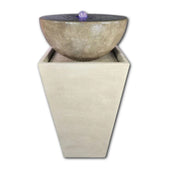 Tapered Zen Fountain Large With Plain White Background