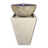 Thumbnail for Tapered Zen Fountain Large With Plain White Background