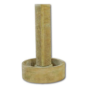Tempo Fountain With No Ball With Plain White Background