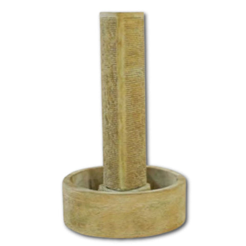 Tempo Fountain With No Ball With Plain White Background