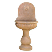 Tepula Wall Outdoor Fountain With Plain White Background