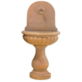 Tepula Wall Outdoor Fountain for Spout With Plain White Background