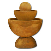 Tondo Deep Fountain - Large With Plain White Background