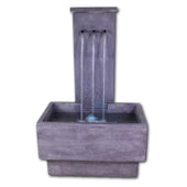 Tre Rame Fountain With Plain White Background