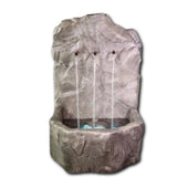 Tribus Rock Fountain With Plain White Background